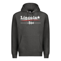 Charcoal Heather president abraham lincoln campaign honest abe gift t shirt Premium Hoodie - StudioElite