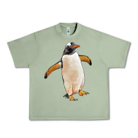 Oil Green penguin Urban Heavy Tee - LillyAllenDesigns