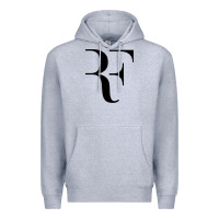 Heather Grey federer rf Premium Hoodie - StudioElite
