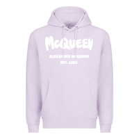 Lilac Alexander Mcqueen Classic Premium Hoodie - StudioElite