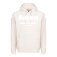 Pale Pink Alexander Mcqueen Classic Premium Hoodie - StudioElite