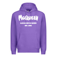 Purple Alexander Mcqueen Classic Premium Hoodie - StudioElite
