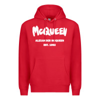 Red Alexander Mcqueen Classic Premium Hoodie - StudioElite