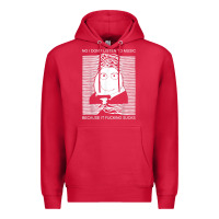 Cardinal no i don't listen to music because it fuckking suckks t shirt Premium Hoodie - StudioElite