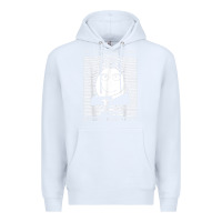 White no i don't listen to music because it fuckking suckks t shirt Premium Hoodie - StudioElite