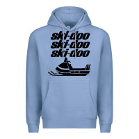 Colony Blue vintage ski doo Premium Hoodie - StudioElite
