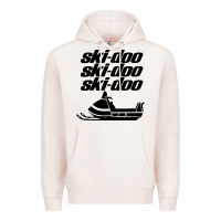 Pale Pink vintage ski doo Premium Hoodie - StudioElite
