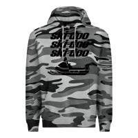 Slate Camo vintage ski doo Premium Hoodie - StudioElite