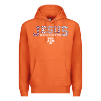 Carrot Texas A&m Aggies Jesus - Had 12 Men - Patterned Premium Hoodie - PixelFlow