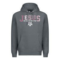 Rock Texas A&m Aggies Jesus - Had 12 Men - Patterned Premium Hoodie - PixelFlow