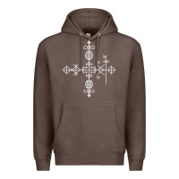 Coffee haitian veve  voodoo symbol t shirt Premium Hoodie - PixelFlow