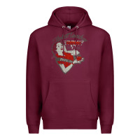 Burgundy hot teacher halen Essential Premium Hoodie - PixelFlow