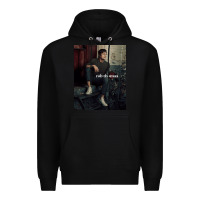 Black Rob Thomas Premium Hoodie - PixelFlow