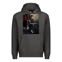 Charcoal Heather Rob Thomas Premium Hoodie - PixelFlow