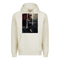 Oatmeal Heather Rob Thomas Premium Hoodie - PixelFlow