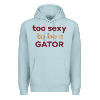 Blue Mist too sexy to be a gator Premium Hoodie - PixelFlow