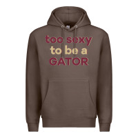 Coffee too sexy to be a gator Premium Hoodie - PixelFlow