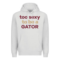 Dove Grey too sexy to be a gator Premium Hoodie - PixelFlow