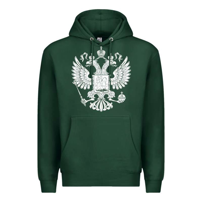Russian Double Headed Eagle For A Russia Fan Gift T Shirt Premium Hoodie by PixelFlow | Teevron
