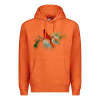 Carrot wild red cardinal bird long sleeve Premium Hoodie - PixelFlow