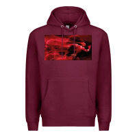 Burgundy The Flash Premium Hoodie - PixelFlow
