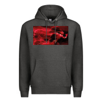 Charcoal Heather The Flash Premium Hoodie - PixelFlow