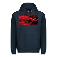Navy The Flash Premium Hoodie - PixelFlow