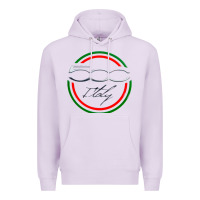 Lilac fiat 500   italy Premium Hoodie - PixelFlow