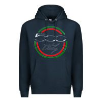 Navy fiat 500   italy Premium Hoodie - PixelFlow
