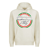 Oatmeal Heather fiat 500   italy Premium Hoodie - PixelFlow