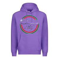Purple fiat 500   italy Premium Hoodie - PixelFlow