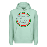Seafoam fiat 500   italy Premium Hoodie - PixelFlow