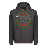 Smoke fiat 500   italy Premium Hoodie - PixelFlow
