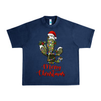 Navy merry christmas cactus Urban Heavy Tee - RanaPortraitStore