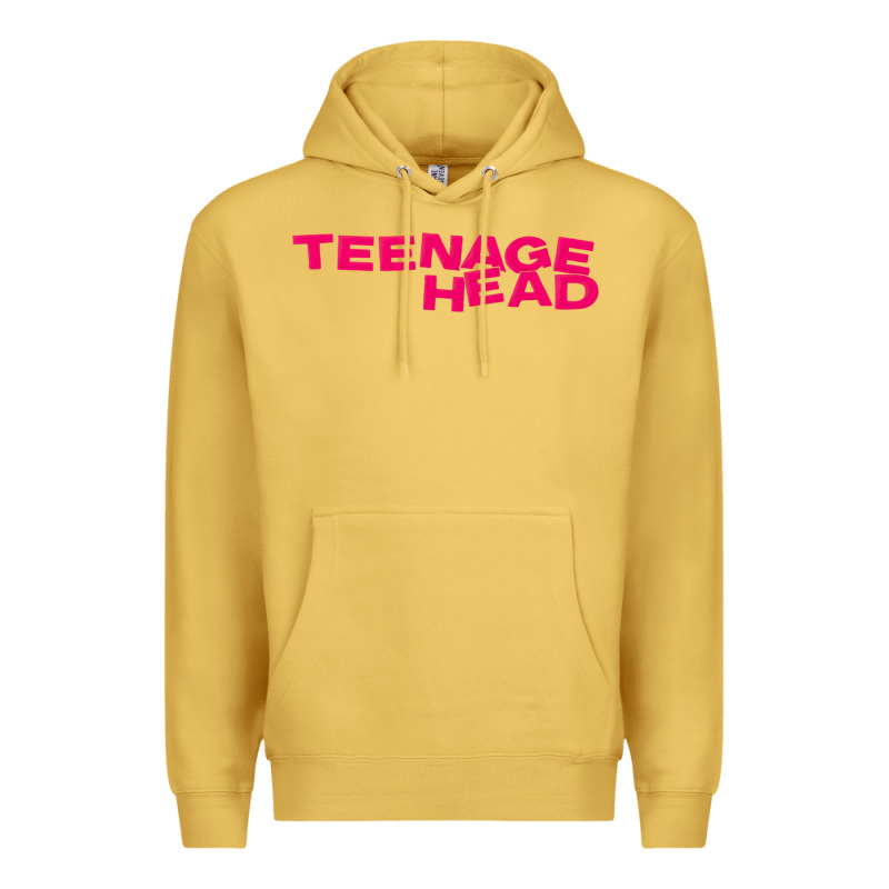Teenage Head Print (pink) Plain Premium Hoodie by PixelFlow | Teevron
