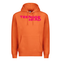 Carrot Teenage Head Print (Pink) Plain Premium Hoodie - PixelFlow