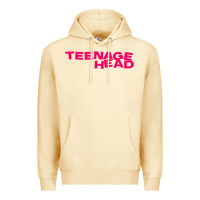 Pina Colada Teenage Head Print (Pink) Plain Premium Hoodie - PixelFlow