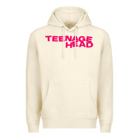 Sandshell Teenage Head Print (Pink) Plain Premium Hoodie - PixelFlow
