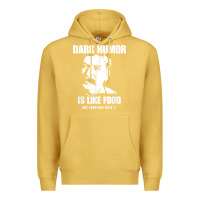Antique Gold dark humor is like food not everyone gets it, joseph stalin t shirt Premium Hoodie - PixelFlow