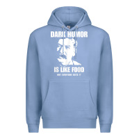 Colony Blue dark humor is like food not everyone gets it, joseph stalin t shirt Premium Hoodie - PixelFlow