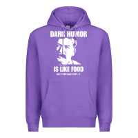 Purple dark humor is like food not everyone gets it, joseph stalin t shirt Premium Hoodie - PixelFlow