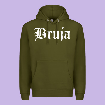 Womens Bruja Old English Chola Witchy V Neck T Shirt Premium Hoodie Designed By Pixelflow