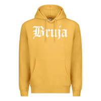 Mustard womens bruja old english chola witchy v neck t shirt Premium Hoodie - PixelFlow