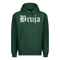 Sports Green womens bruja old english chola witchy v neck t shirt Premium Hoodie - PixelFlow