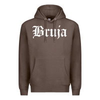 Coffee womens bruja old english chola witchy v neck t shirt Premium Hoodie - PixelFlow