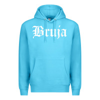 Ocean Blue womens bruja old english chola witchy v neck t shirt Premium Hoodie - PixelFlow