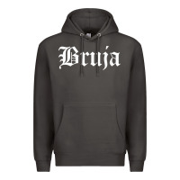 Smoke womens bruja old english chola witchy v neck t shirt Premium Hoodie - PixelFlow