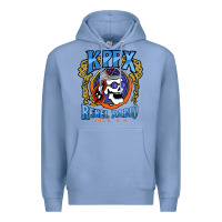 Colony Blue Kppx Rebel Radio Premium Hoodie - PixelFlow