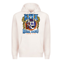 Pale Pink Kppx Rebel Radio Premium Hoodie - PixelFlow