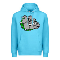 Ocean Blue ashville high school, ashville bulldogs Premium Hoodie - PixelFlow